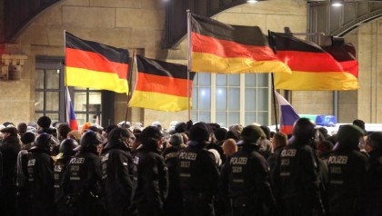 Échec de la manifestation anti-islam à Leipzig Échec de la manifestation anti-islam à Leipzig