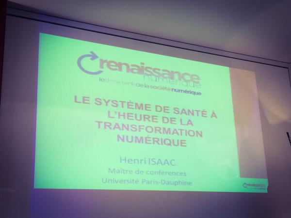 Henri Isaac : Université Paris-Dauphine, santé numérique
