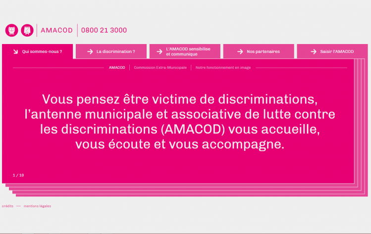 AMACOD Dijon discriminations