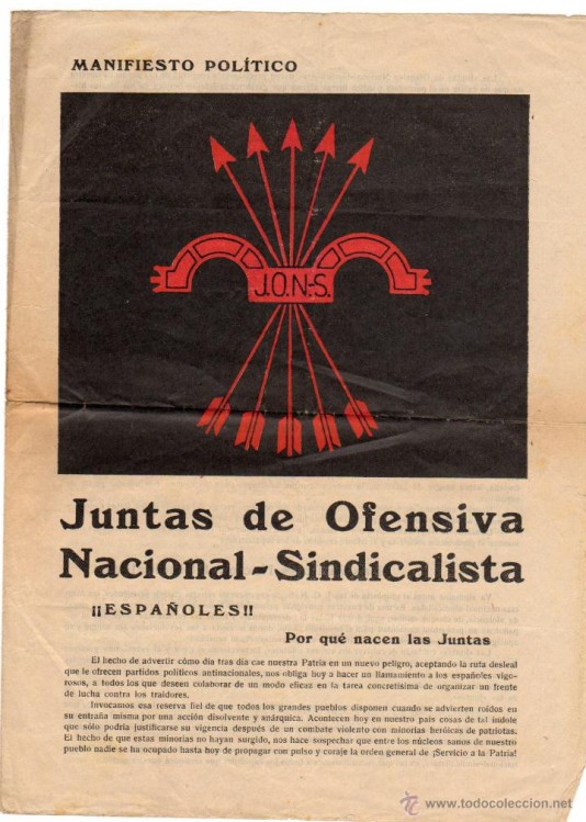 Manifeste des JONS, 1931