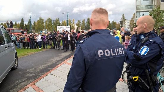 Finlande manifestation contre l'invasion 092015 (8)