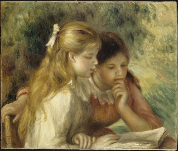 Auguste Renoir, La Lecture (1865)