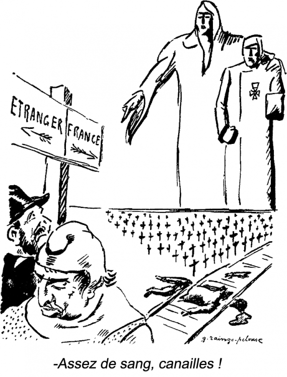 Caricature de Germain Raingo-Pelouse (1893-1963)