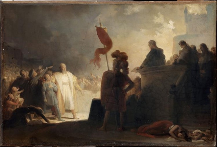 Alexandre-Evariste Fragonard, Une condamnation sous le règne de François Ier